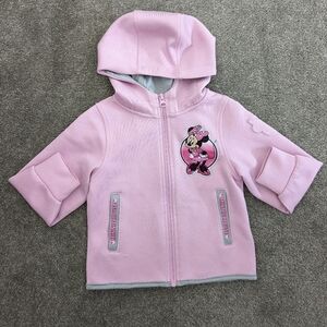 DISNEY Minnie Mouse pink hoodie for toddler girls size 2T BNWOT